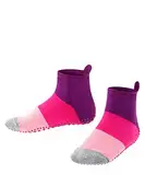 FALKE Unisex Kinder Stoppersocken Colour Block K HP Baumwolle rutschhemmende Noppen 1 Paar, Rosa (Crocus 6962), 27-30