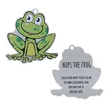 geo-versand Hops The Frog Travel Tag TB Coin, Coins Travel Tag® Travelbug Geocaching Anhänger Geocaching Geschenk Trackables, TB, Coin, Coins, mit Travelbug