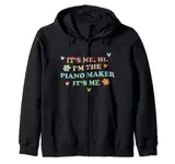 Groovy It's Hi Me Job Titel – lustiger Klaviermacher Kapuzenjacke