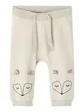 NAME IT Baby - Mädchen Nbfonina Sweat Pant Bru, Peyote Melange, 68