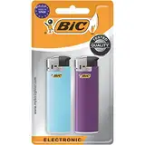 BIC Feuerzeug Electronic J38, 2 Stück