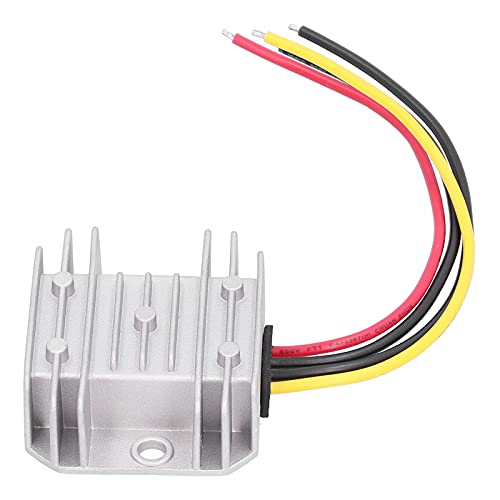 DC-DC-Wandler 24 V auf 12 V, 10 A, 120 W, Wasserdicht, Hochfrequenz-Hochwelligkeit, Integrierter Kühlkörper IP68 für Motoren, Autonavigation, Aufnahmen