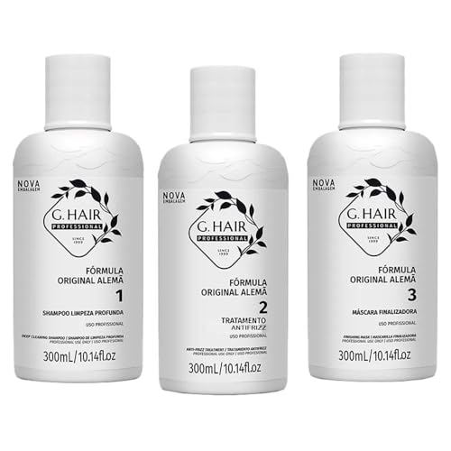 G.HAIR Deutsche Glättung, Champu, Behandlung und Maske, 750 g