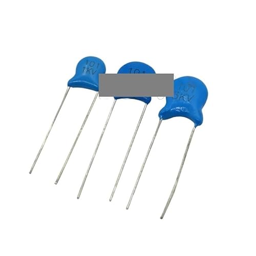 BKYUKJVU 20PCS High Voltage Ceramic Capacitor 1KV 2KV 3KV 5PF 30PF 47PF 56PF 100PF 220PF 1NF 2.2NF 3.3NF 4.7NF 10NF 100NF 471 222 223 103 (3KV-1NF)