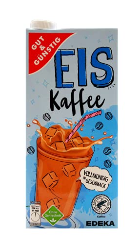 Gut & Günstig H-Eiskaffee 1,5 %, 12er Pack (12 x 1 l)