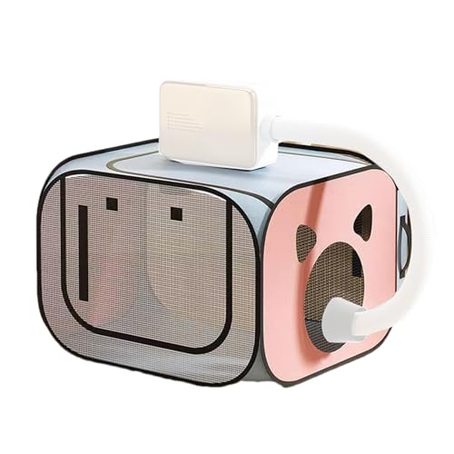 Trocknungsbox für Haustiere – Trockenkammer für Haustiere, faltbar, Trockenkiste für Katzen | Trocknungskennel für Haustiere, effektiver Beutel