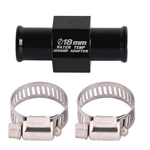 Wassertemperatur Verbindungsrohr Schlauch Sensor Messgerät Adapter für Universalmotorrad(18mm)