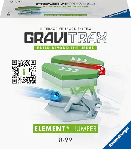 Ravensburger GraviTrax Element Jumper 22421 - Erweiterung für deine Kugelbahn - Murmelbahn und Konstruktionsspielzeug ab 8 Jahre