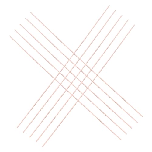 PRETYZOOM 10 Stück Kupferschweißdraht Kupfer Schweißstab Kupferrohr Schweißmaterial Kupferrohr Schweißdraht Kupferstäbe für Metallarbeiten Wünschelruten aus Kupfer Kupferbarren Rose Gold