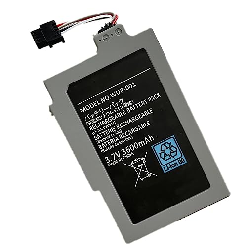 Ukkipower 3.7V 3600mAh/ 3000mAh Ersatz Akku Für Wii U Gamepad ARR-002 WUP-002 WUP-012 WUP-010 Wii U Gamepad (WUP-010)