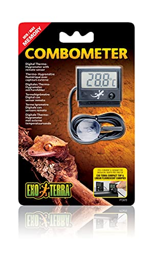 Exo PT2470 Terra Combometer, Kombination aus Thermometer und Hygrometer, digital, mit Fernsensor