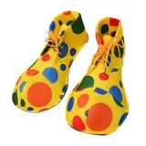 Amagogo Erwachsene Clown-Schuhe, Weihnachtsfeier-Kostüm, niedliche Erwachsene, Dekorationen, Neuheit, Geschenk, Regenbogen-Schuhe, Schuhe, D