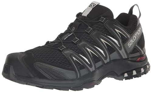 Salomon XA Pro 3D Herren Trailrunning- und Wanderschuhe, Outdoor-bereit, Grip, Langlebiger Schutz, Black, 44