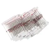 AEDIKO 30 Value 300pcs 1W Zener Diodes Assortment Kit 3V 3.3V 3.6V 3.9V 4.3V 4.7V 5.1V 5.6V 6.2V 6.8V 7.5V 8.2V 9.1V 10V 11V 12V 13V 15V 16V 18V 20V 22V 24V 27V 30V 33V 36V 39V 43V 47V