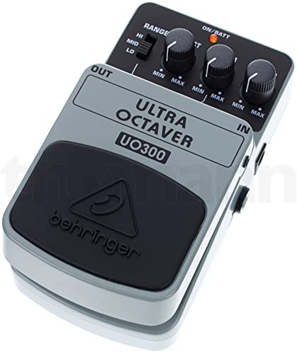 Behringer ULTRA OCTAVER UO300 Oktaver-Effektpedal mit 3 Modi