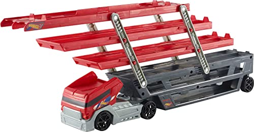 Hot Wheels CKC09 - Mega Fahrzeug-Transporter, Spielzeug ab 3 Jahren