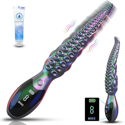 Dildo Vibrator Sex Spielzeug für die Frau,G Punkt Vibratoren mit Klitorisstimulation für Frauen mit 9 VibrationModi & LCD-Display,Vibratorensets für Frauen Anal Dildo Anal Plug Anal Vibrator Sex Toy.