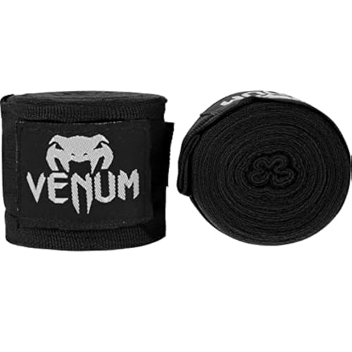 Venum, Kontact Boxbandagen, Herren, 4.5m, Schwarz