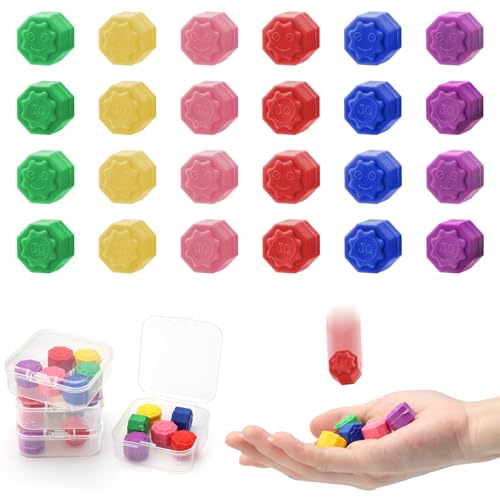 Gonggi Korean Game 24 Stück Gongii Stones Set Gongi Spiel Traditionelles Koreanische Spiele Gong Gi Steine Gong-gi Spielsteine Kongi Kungi Stein Koreanisches Ggongi Gongie Gonggie Spiel für Kinder