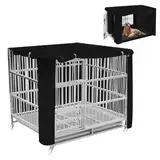 Abdeckung Für Kleine Hunde - Schutzhaube Für Tiergehege - UV-Beständige Wetterfeste Transportbox Abdeckung Für Wohnung, Haus, Camping, Innen- Und Außenbereich