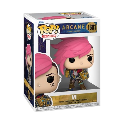 Funko Pop! TV: Arcane LOL - Vi - Arcane: League of Legends - Vinyl-Sammelfigur - Geschenkidee - Offizielle Handelswaren - Spielzeug Für Kinder und Erwachsene - TV Fans - Modellfigur Für Sammler