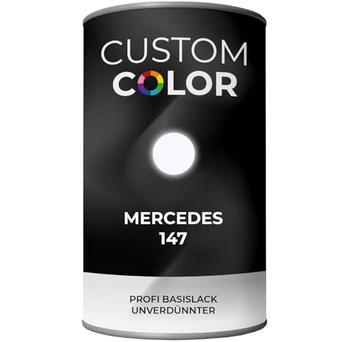 Custom Color Autolack 1 Liter für MERCEDES 147 basislack unverdünnter 1:1