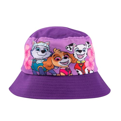 Paw Patrol Fischerhut für Mädchen - Skye, Everest und Marshall Kinder Bucket Hat Sonnenhut Sonnenschutz Anglerhut Blau