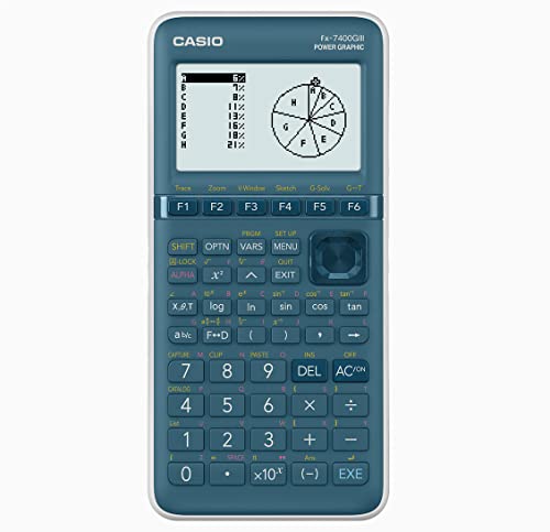 Casio FX-7400GIII Grafikrechner Cyan Display (Stellen): 21 batteriebetrieben (B x H x T) 87.5 x 21.3