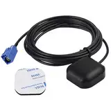 Bingfu GPS Antenne Fakra C Auto wasserdichte Aktive GPS Navigation Antenne für Auto Stereo Head-Unit GPS Navigationssystem Modul LKW Marine Boot GPS Tracker Locator Echtzeit Tracking-Gerät