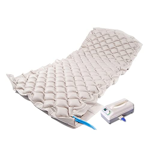 Luftgefüllte Matratze Elektrische Anti-Dekubitus-Matratzen Hämorrhoiden-Matratzen Bett for die Pflege älterer Patienten Turn-up-Pad Luftbett Einpersonen-Haushaltspflege-Luftmatratze Passend für Standa