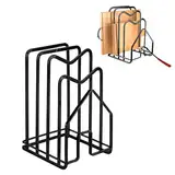 Schneidebrett Halter,Deckelhalter Küche,Deckel Organizer Küche,Topfdeckel Organizer,Topfdeckelhalter,Schneidebrett Rack,Schneidebrett Ständer Fur Aufbewahrung Von Schneidebrettern,Topfdeckeln,Tellern