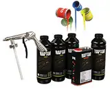 U-POL – RAPTOR Transportflächen Beschichtung inkl. Härter 3,79L + 400ml AllorA Pigment zum Einfärben + AllorA Unterbodenschutzpistole (RAL Farbton per Nachricht an den Verkäufer)