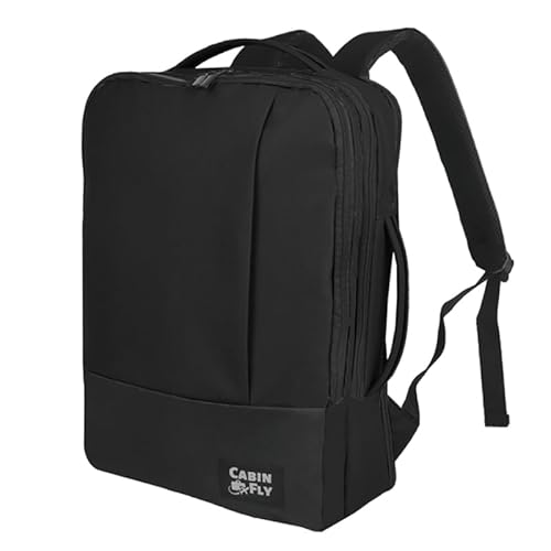 CabinFly Bellanca 40x30x10 cm Lufthansa Rucksack Austrian Airlines Brussels Airlines Handgepäck Swiss International Air Lines Gepäckstück Erweiterbar auf 40x30x15 cm Für SAS, Finnair