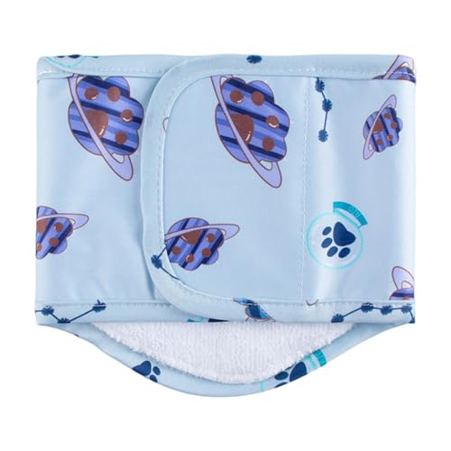 Hundewindeln, waschbares Bauchband für männliche Hunde, wasserdicht, wiederverwendbar, weicher Bauchschutz, ideal für kleine Hunde, Anwendungsszenario, Töpfchentraining drinnen und draußen