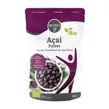 borchers Bio Açaí-Pulver | Für Drinks, Smoothies und Müsli | Aus der Acai-Beere | 80g