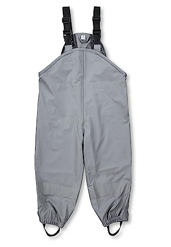 Sterntaler Unisex Kinder Regenträgerhose Ungefüttert Rain Pants, Hellgrau, 86 EU