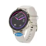 Frgnie Schutzfolie kompatibel für Garmin Venu 3S 41mm Smartwatch (6 Stück) Flexibel TPU Displayschutzfolie