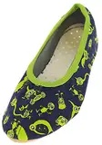 Beck Jungen Monster Gymnastikschuhe, Blau, 31 EU