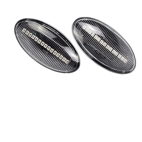 2 stücke Dynamische Seitenmarkierung Blinker for Suzuki Grand Vitara Swift MZ EZ FZ Jimny Splash APV Arena Alto S-Cross XL7(Option 2)