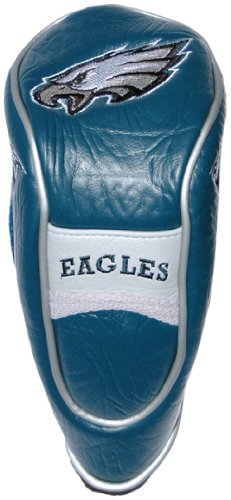 Team Golf NFL Philadelphia Eagles Hybrid-Schlägerhaube, Hybrid-Golfschlägerhaube, Klettverschluss, Veloursfutter für zusätzlichen Schlägerschutz