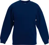 Kids Set-In Sweatshirt 140 (9-11),Navy