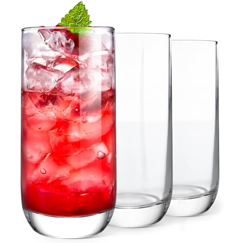 KONZEPT Gläser Set 12 teilig, Wassergläser 300 ml, Gläser für Wasser spülmaschinenfest