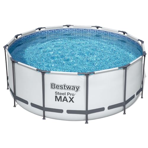 Bestway PE-Solarabdeckplane Ø 356 cm, blau, rund