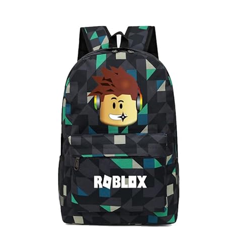 Umbrean Ro-blox Rucksack,Kinder-Rucksack,Kinderrucksack, Schulrucksack, geeignet für Jungen und Mädchen