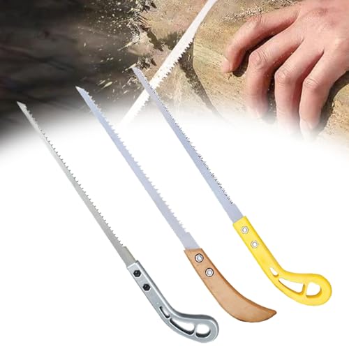 Outdoor Portable Hand Saw, Flexaza 2024 outdoor portable hand saw, Household Garden Small Hand Saw, portable camping handsaw, Mini Hand Saw for Camping, Pruning, Outdoors (3PCS)