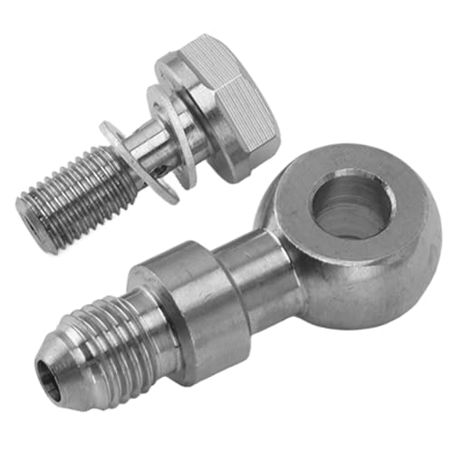 Turbo Banjo Bolt Kit M8 X 1 Mm Röhrchenanschluss Flüssigkeit Cintrol Turbo Bremslinie Banjo Bolt