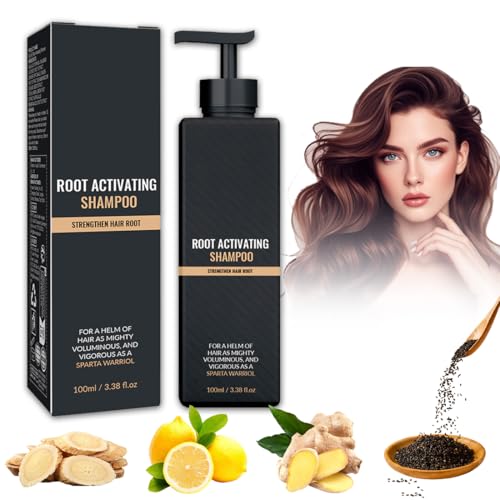 Spartan Root Activator Shampoo, Hair Growing Shampoo, 2025 New Spartan Hair Loss Shampoo, Anti Haarausfall Reparierendes Pflegeshampoo für Männer und Frauen, 1 Stück
