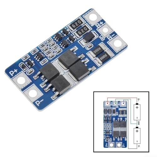 2S 7 4V 8 4V Lithium Batterieschutzplatine, Balancer Equalizer, Kurzschlussschutz