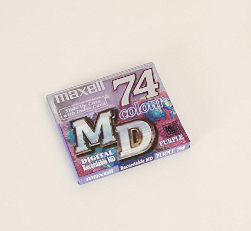 Maxell MD-74 Minidisc Purple