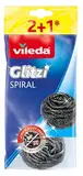 Vileda Edelstahl Spirale 2+1 , Mehrfarbig, 3 St眉ck